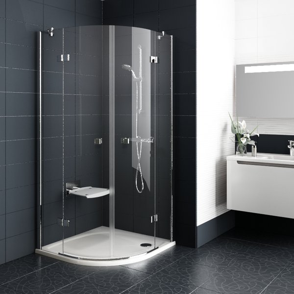 SmartLine - boční stěny,SmartLine - sprchové dveře,SmartLine - sprchové kouty čtvrtkruhové,SmartLine - sprchové kouty rohové